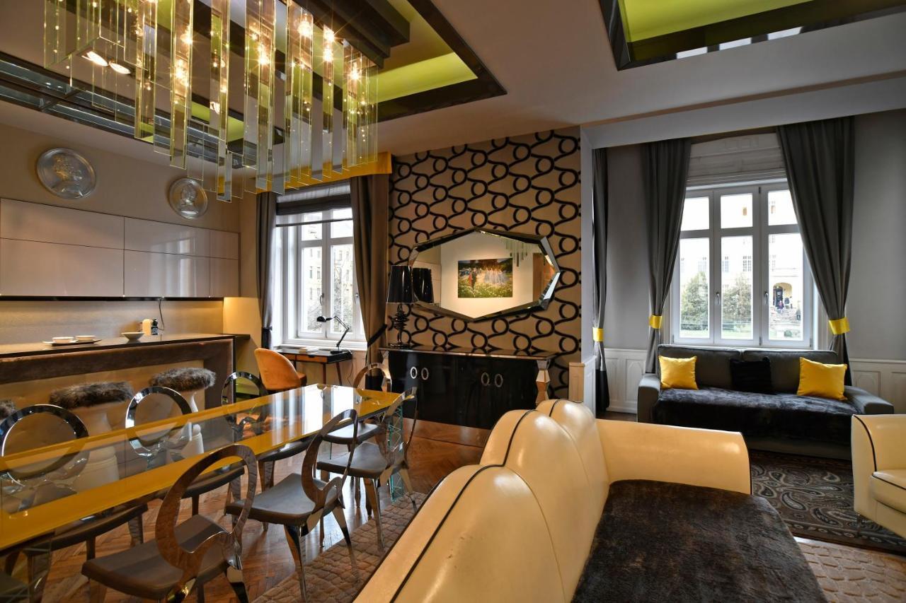 Luxuryflat Near Centre On118 Sqm, 3Br,2Bth,8Bed,Ac Apartment Budapest Luaran gambar